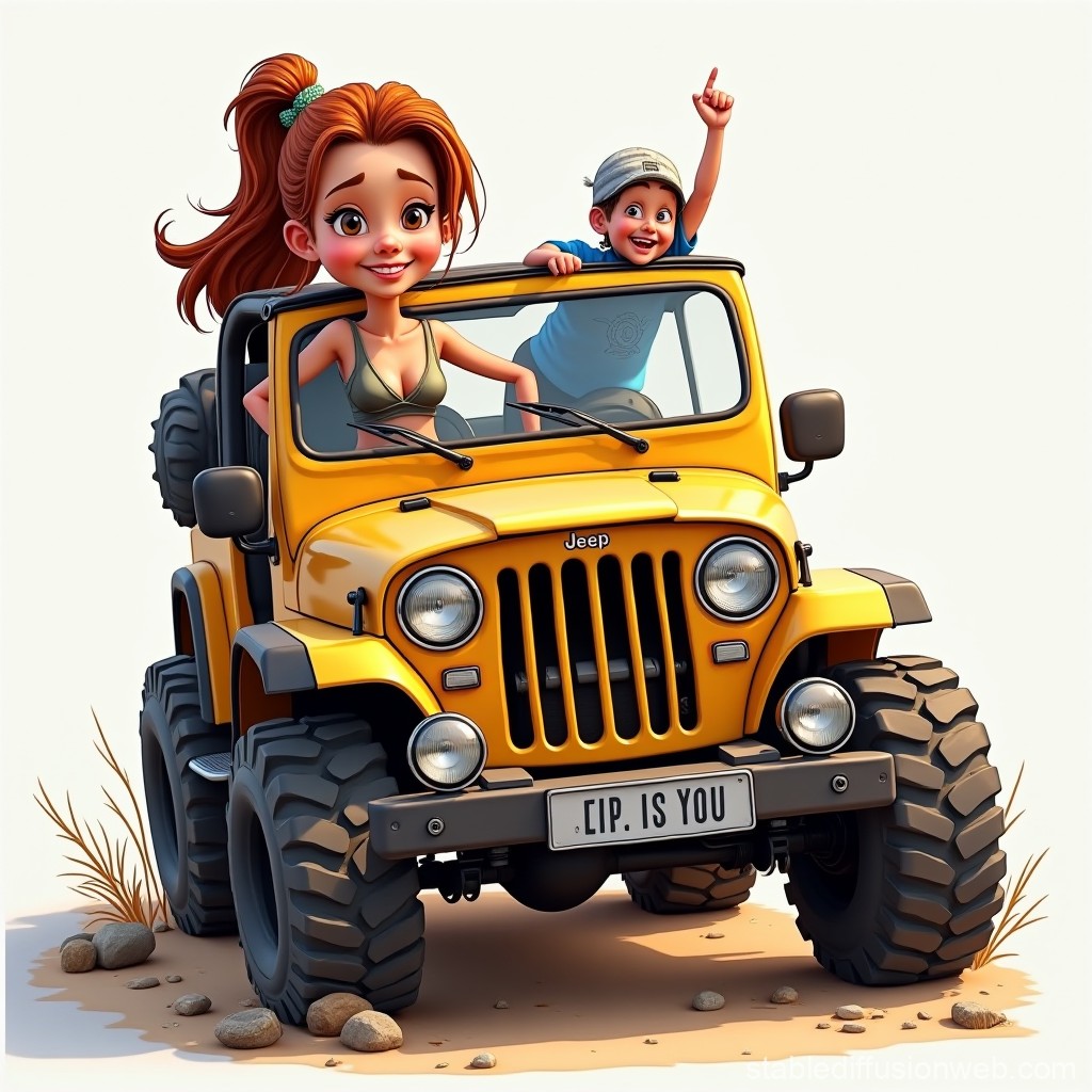 4x4 cliparts 2024