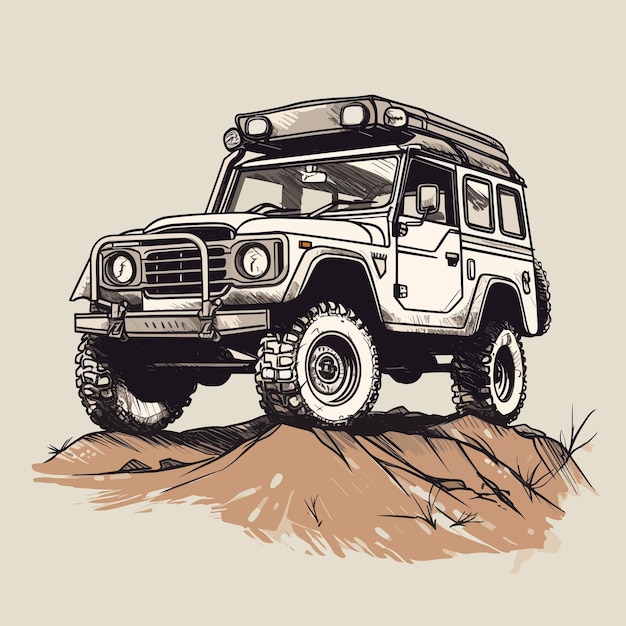 4x4 cliparts 2024