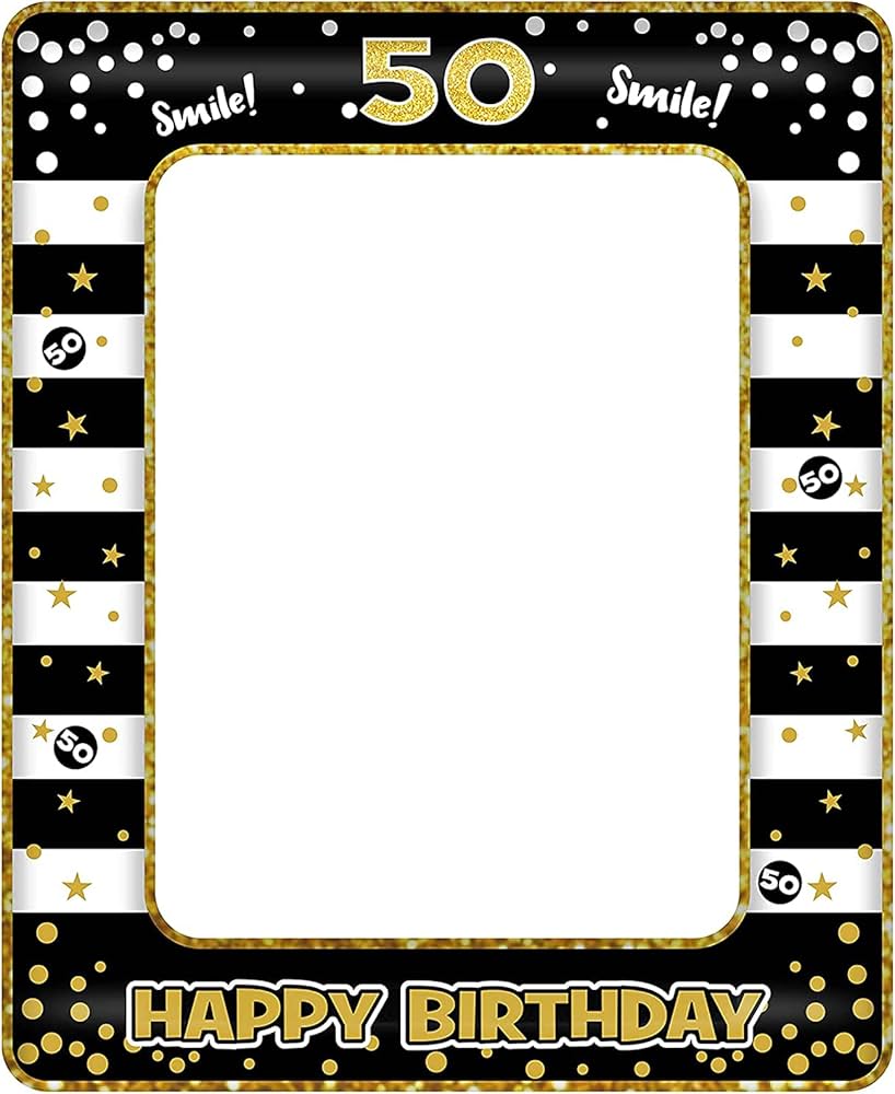 50 birthdays borders