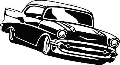 57 chevy clipart