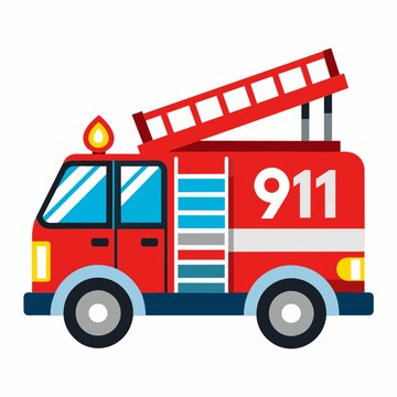 911 fire cliparts