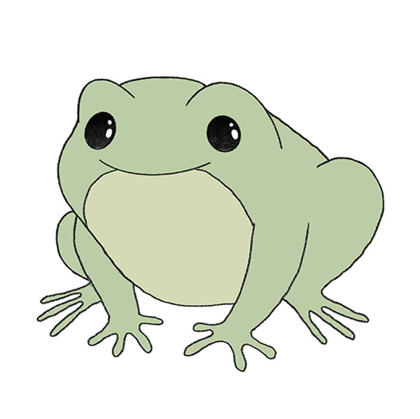 How to Draw a Cartoon Frog - Easy Drawing Tutorial For Kids