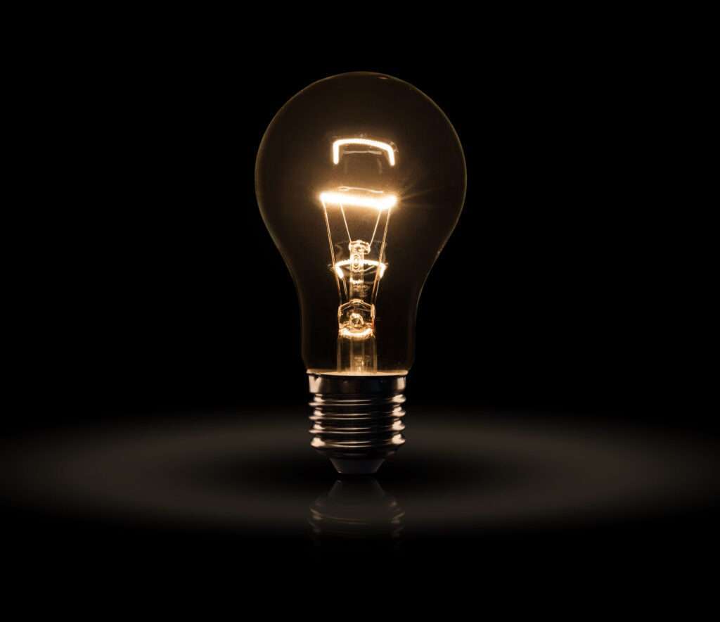 a picture of a light bulb