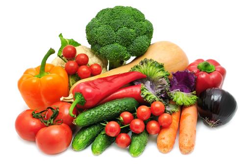 a picture of vegetables