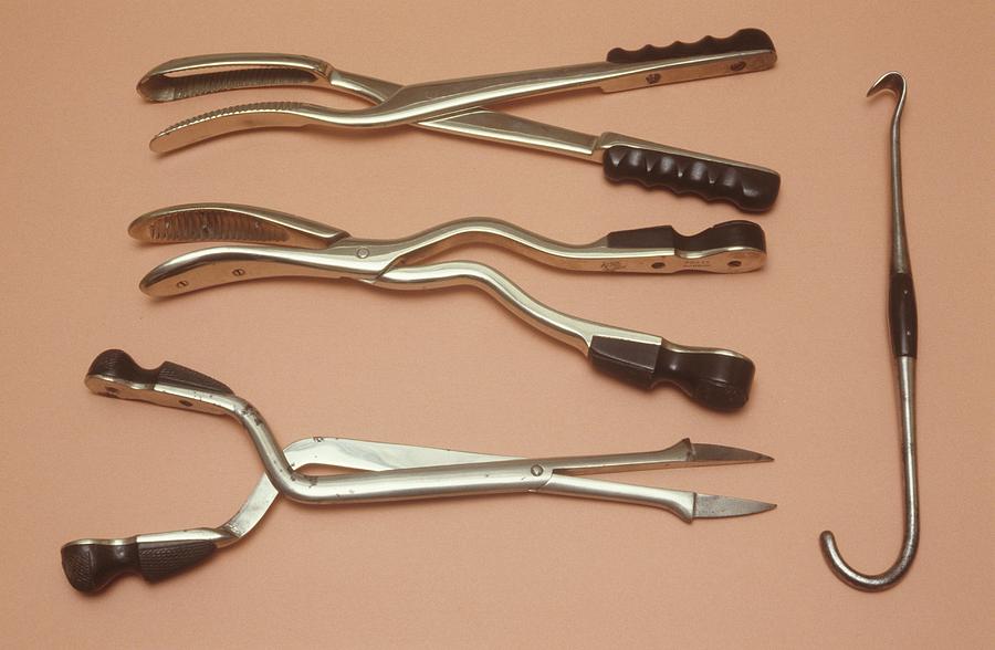 Abortion Instruments #1 by Science Photo Library