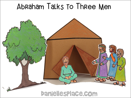 Abraham, Sarah and Isaac Bible Crafts