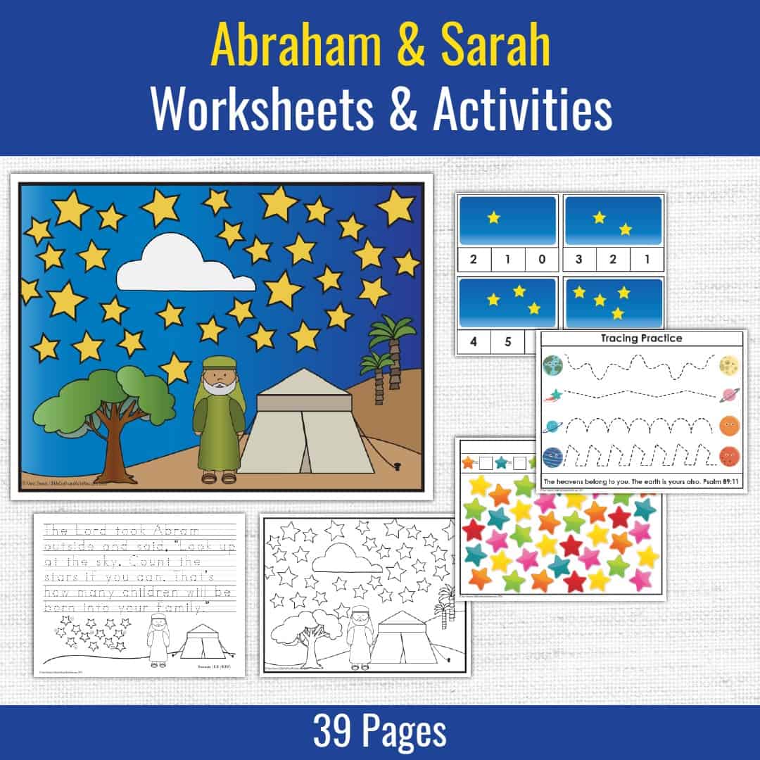 Abraham &amp; Sarah | Preschool Bible Activities