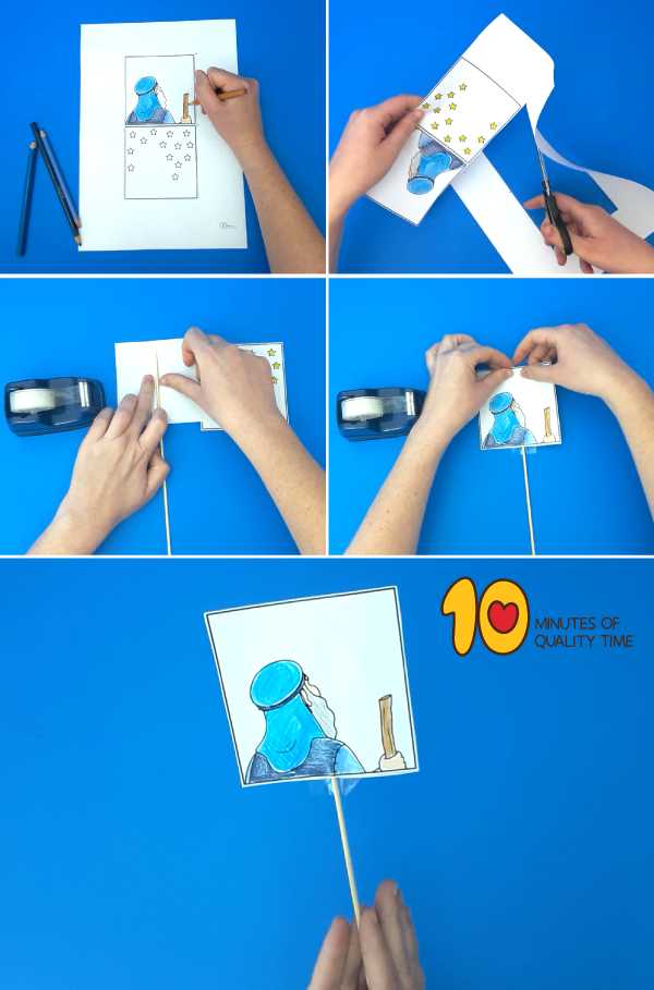 Abraham and the Stars Craft – 10 Minutes of Quality Time