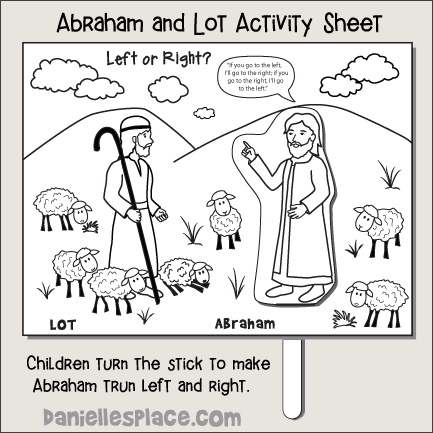 Abraham and Lot Bible Crafts for Sunday School - Page 2