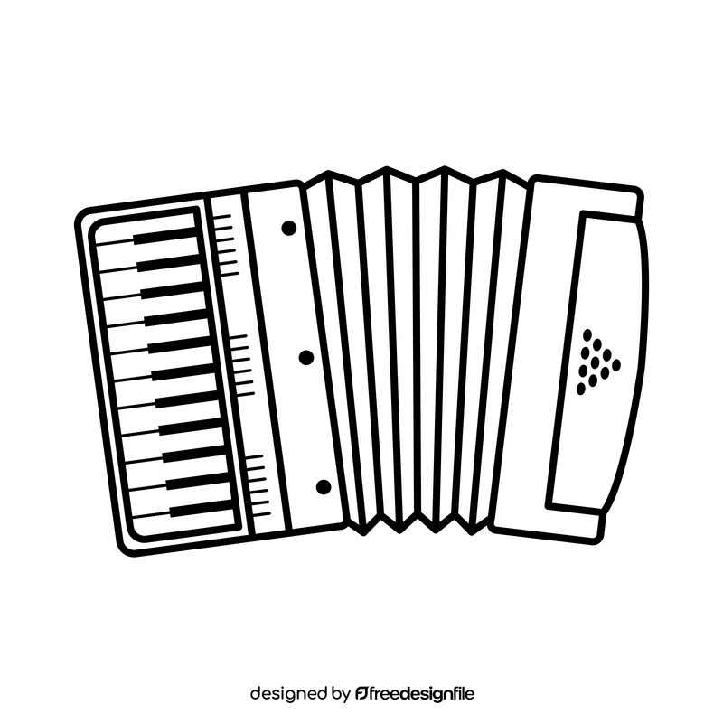 accordion clipart 2024
