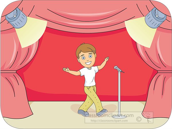 Entertainment Clipart - theatre-acting-04 - Classroom Clipart
