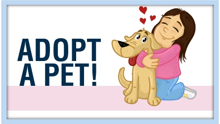 adopted dog cliparts