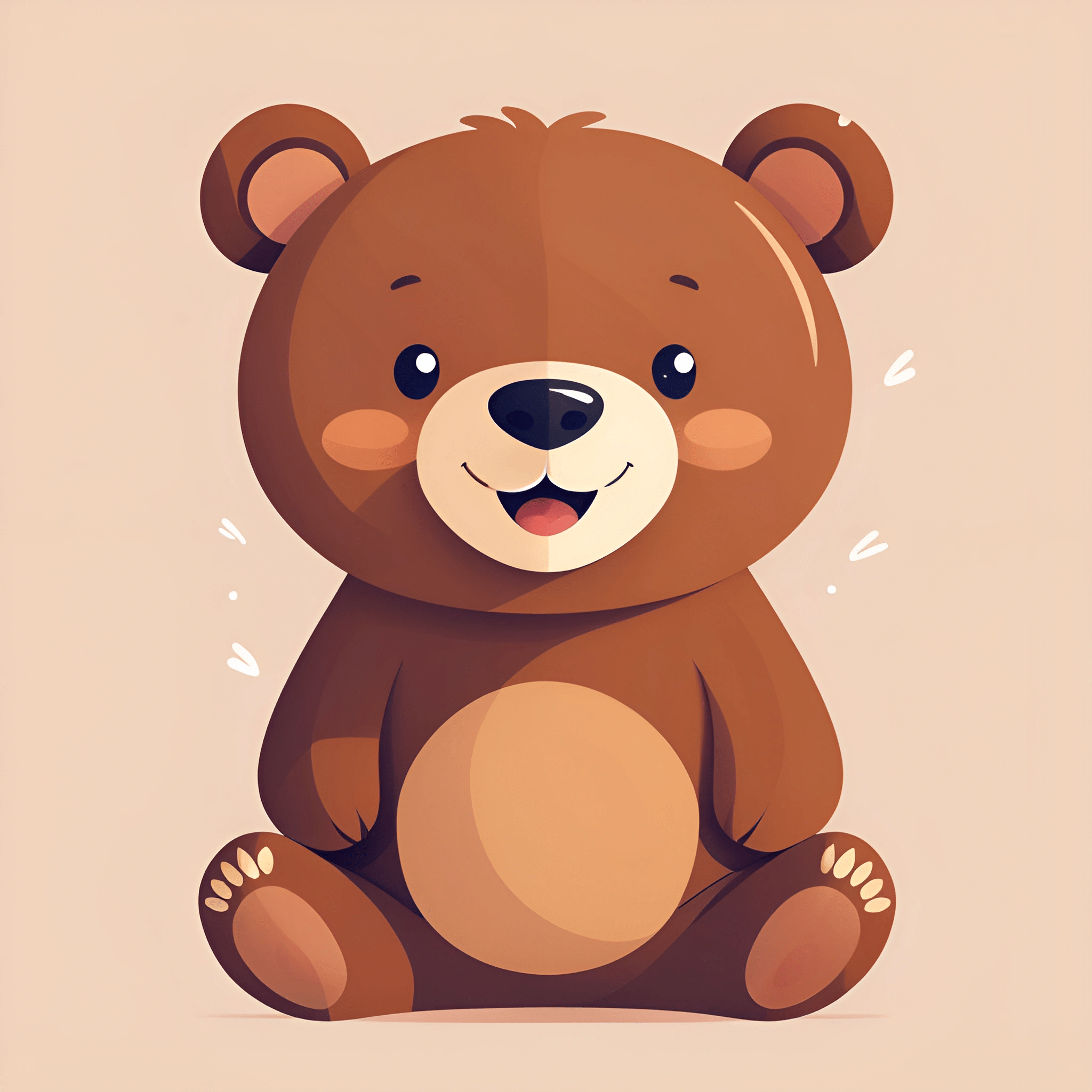 adorable bear cliparts 2024