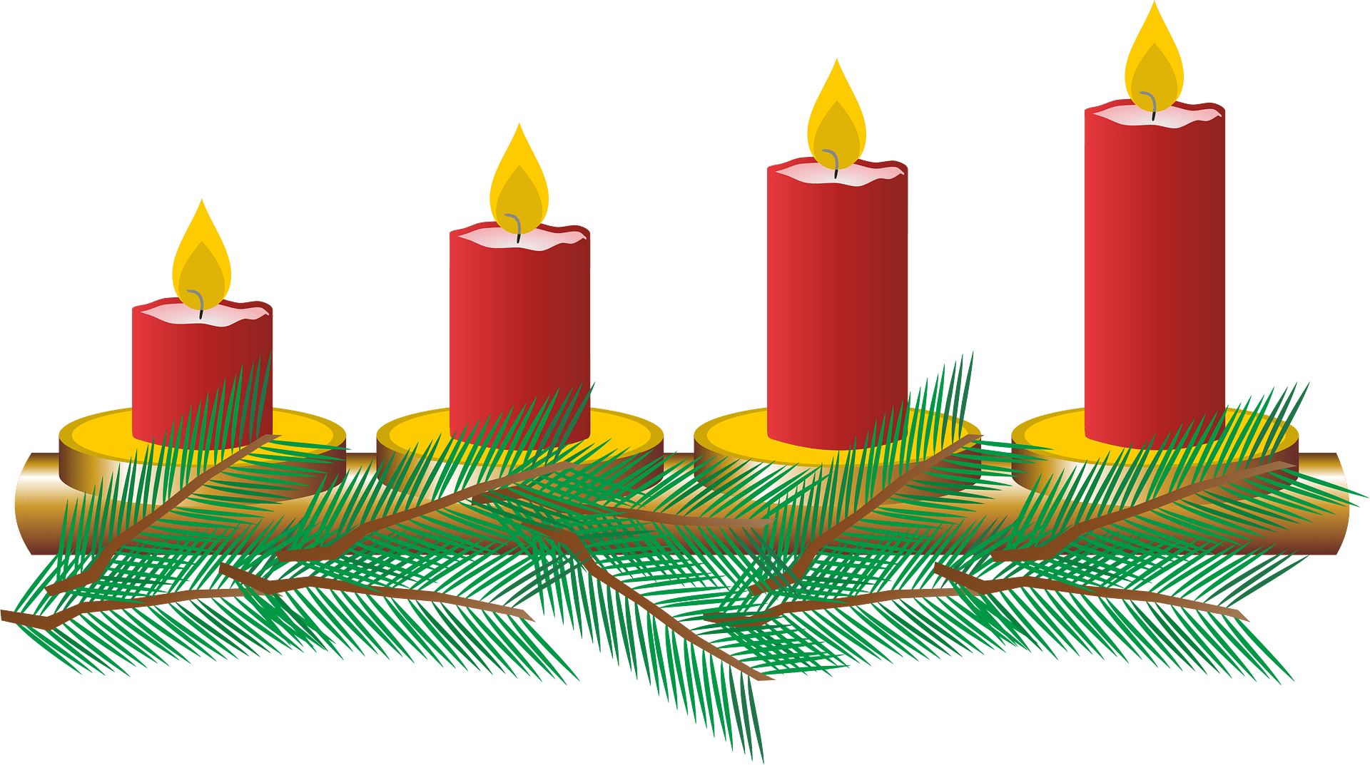 advent candle clipart
