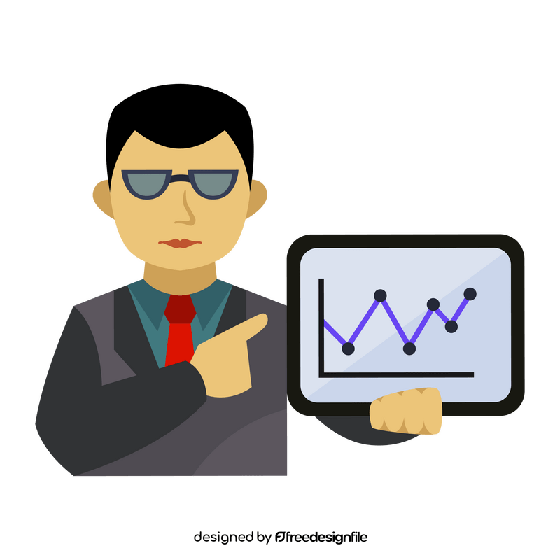 Financial advisor icon clipart free download