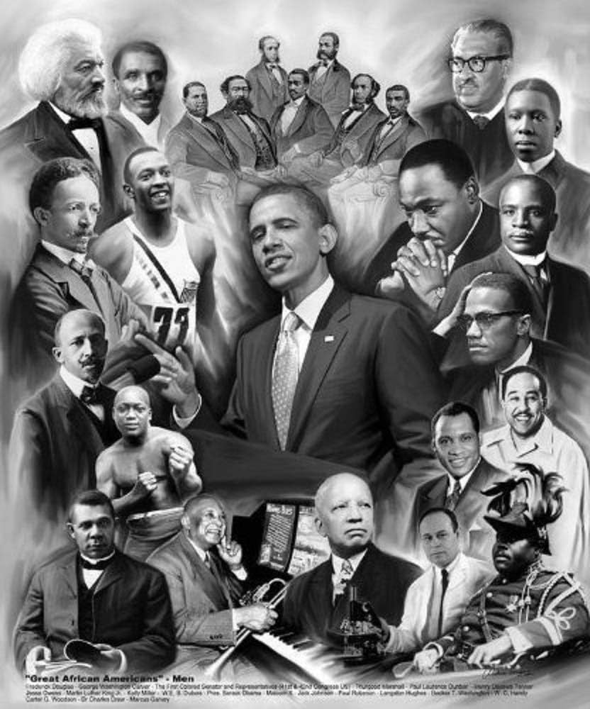 Great African American mens by Wishum Gregory, Obama King Malcolm ...