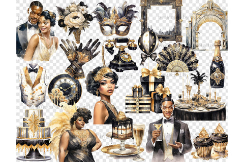 african background cliparts 2024
