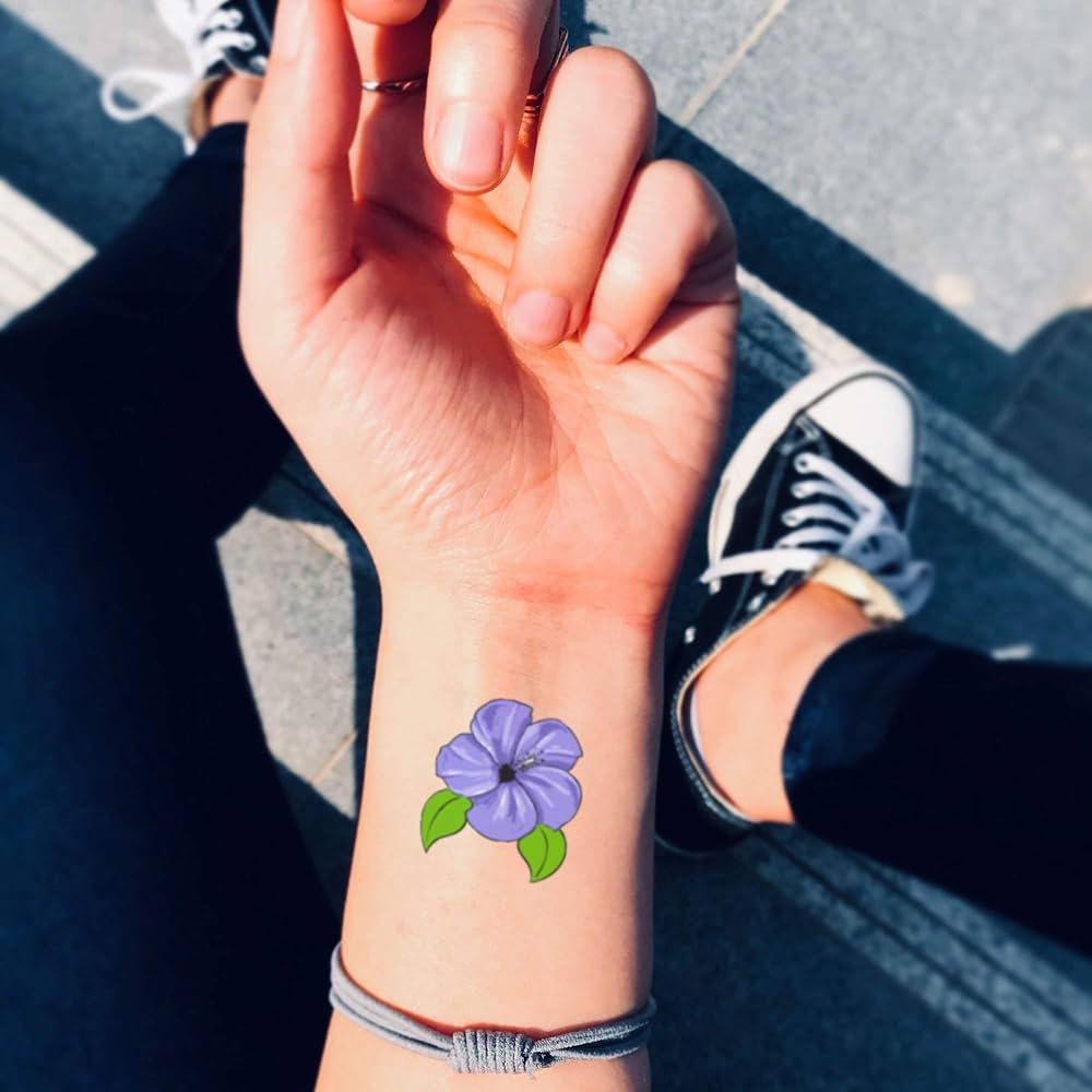 african violet tattoo