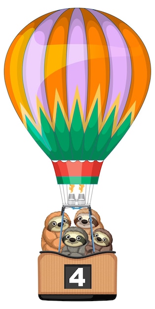air balloon cliparts 2024