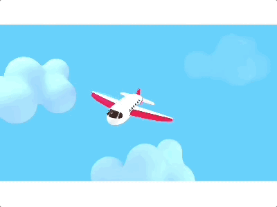 air plane cartoon