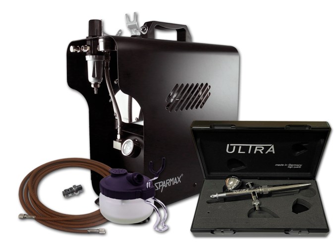 Airbrushing Kit with Evolution 2024 CRplus Two in One Airbrush ...