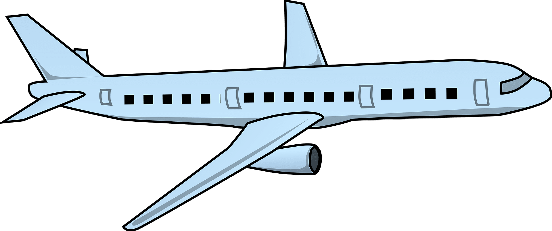 Airplane - Free vector clipart images on clipart library.com