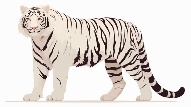 albino tiger cliparts