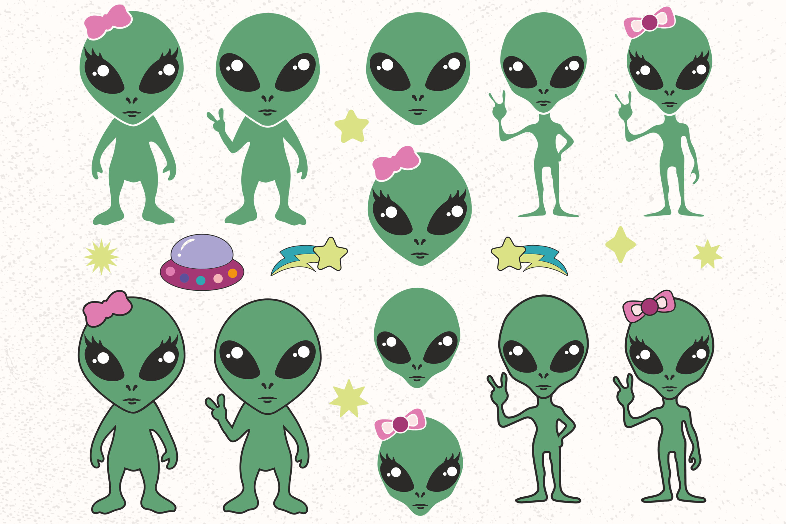 alien clip art 2024