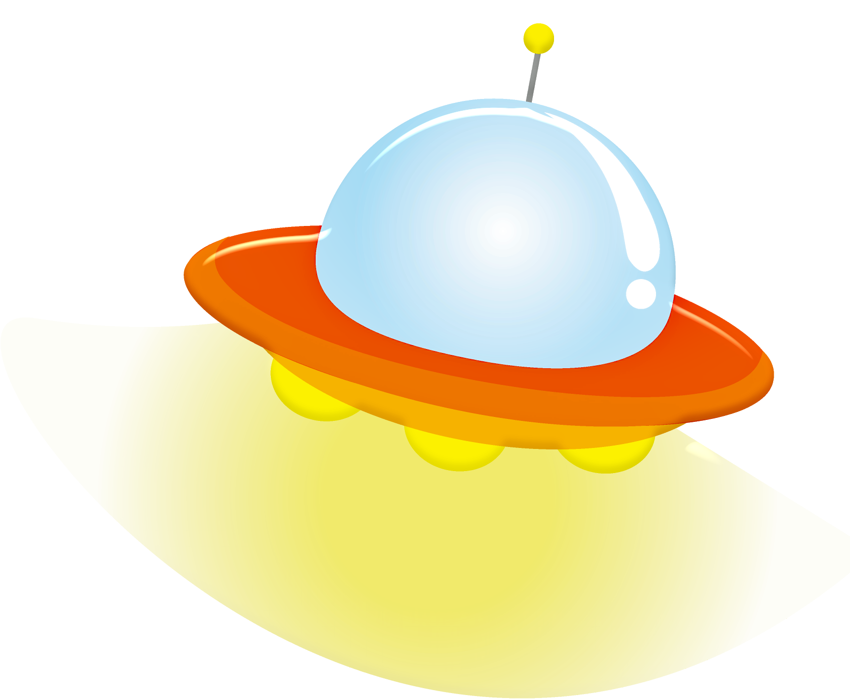 Alien spaceship - Free vector clipart images on clipart library.com
