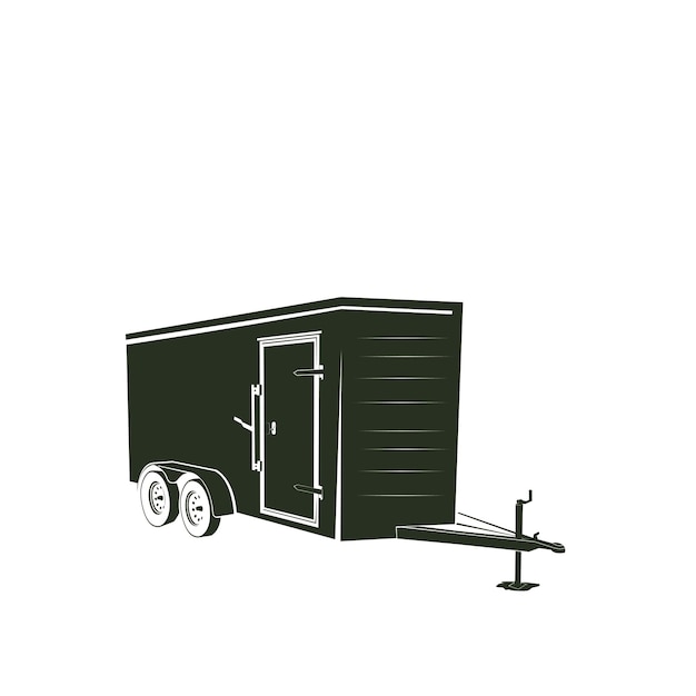 aluminum trailer cliparts