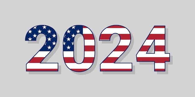 american flag clipart 2024