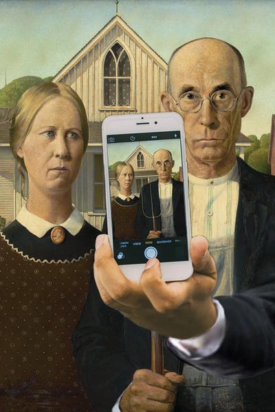 american gothic cliparts 2024