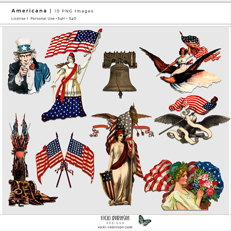 americana clipart