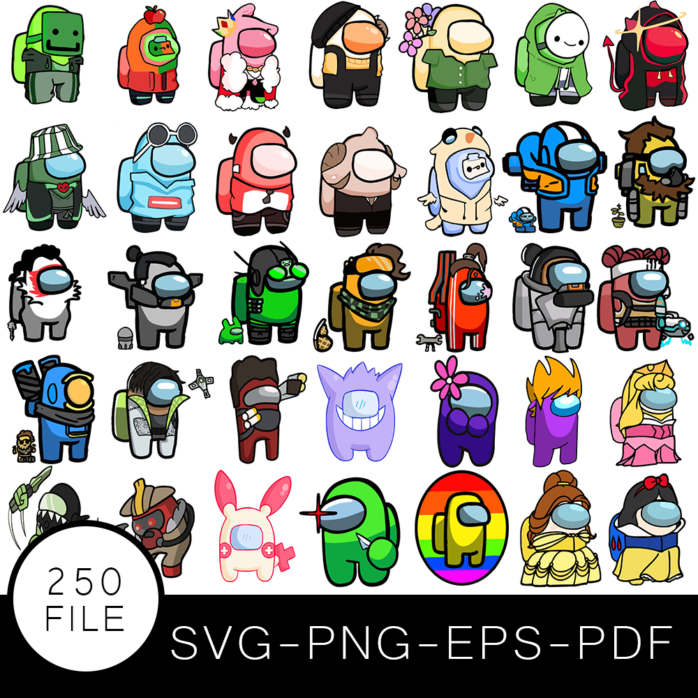 Free among us clipart download free among us clipart png images free