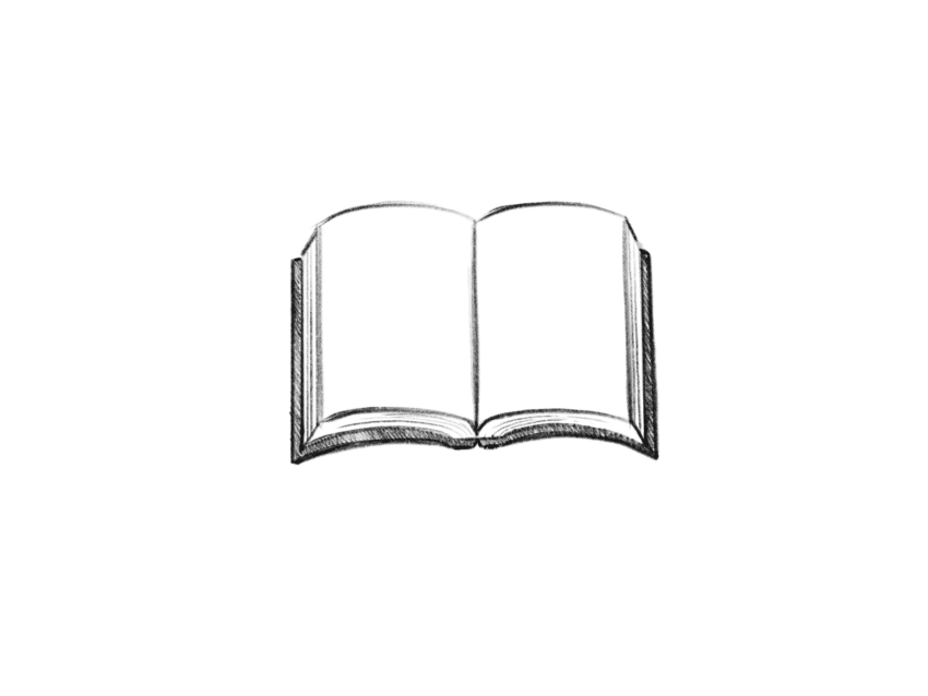 an open book