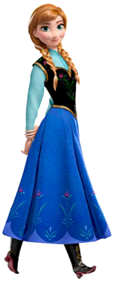 Frozen: Ana Clip Art. - Oh My Fiesta! in english