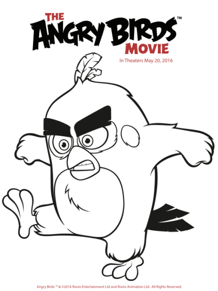 angry birds coloring pages pdf