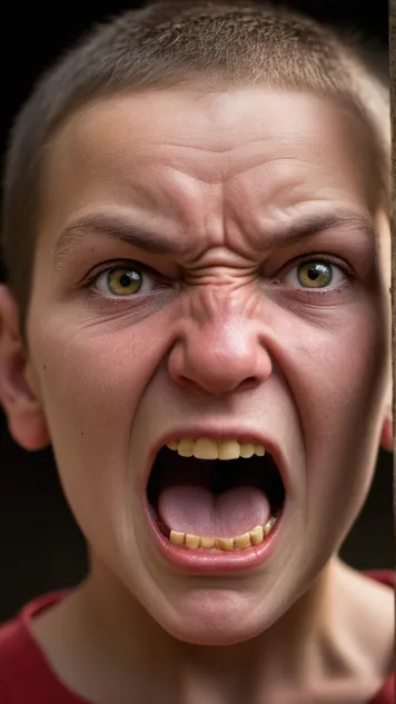 angry face pictures