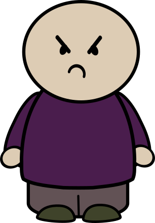 Angry Person Clip Art Image - ClipSafari