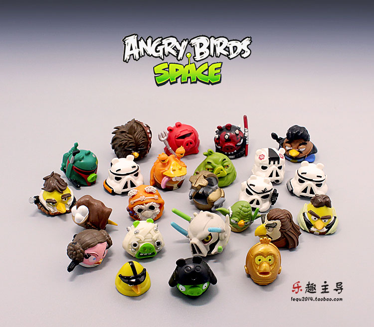 Hasbro Angrys Vögel Star Wars Telepods Nachschub C-3PO Jawa Yoda ...
