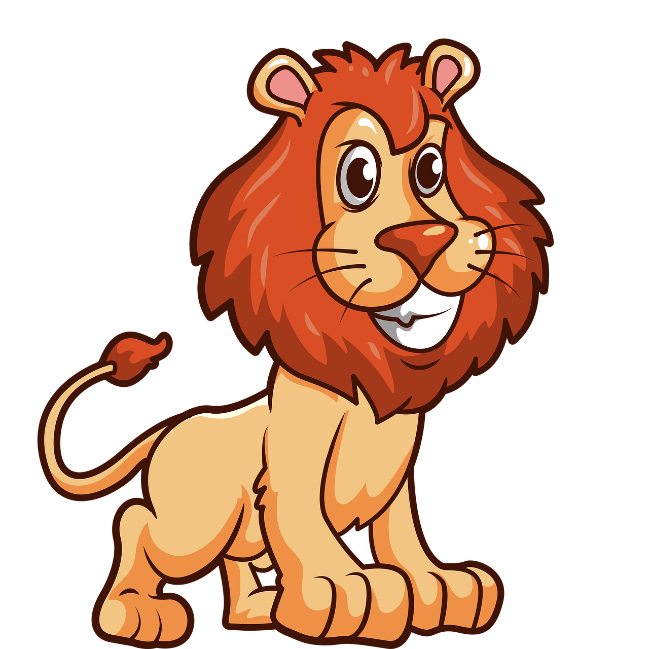 Download Lion, Animal, Cartoon. Royalty-Free Stock Illustration ...