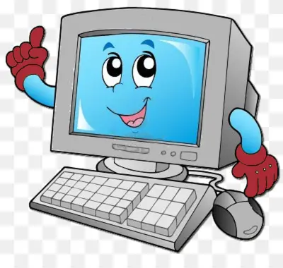 animated computer clipart