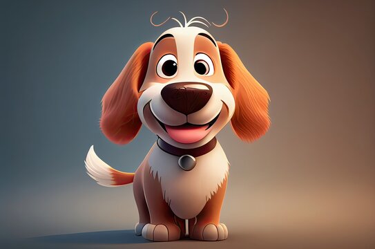 animated dog