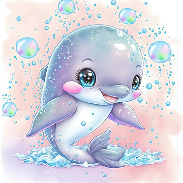 Cartoon Dolphin Images - Free Download on clipart library