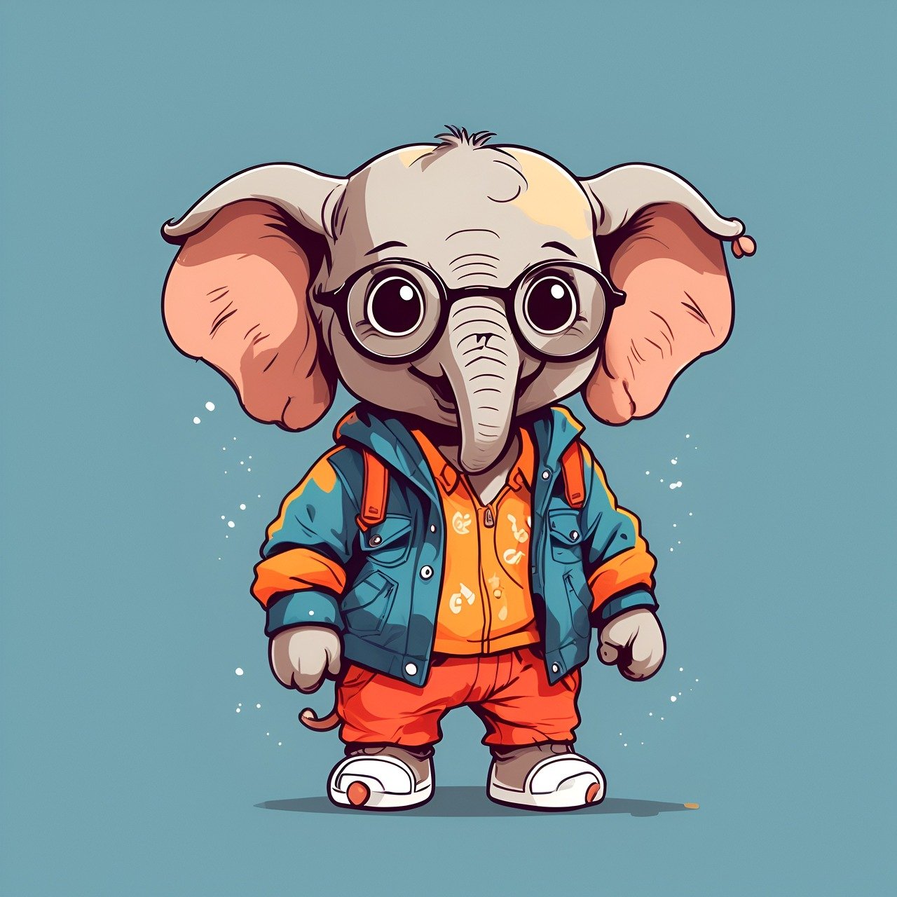 animated elephant clipart 2024
