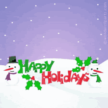 animated holiday cliparts