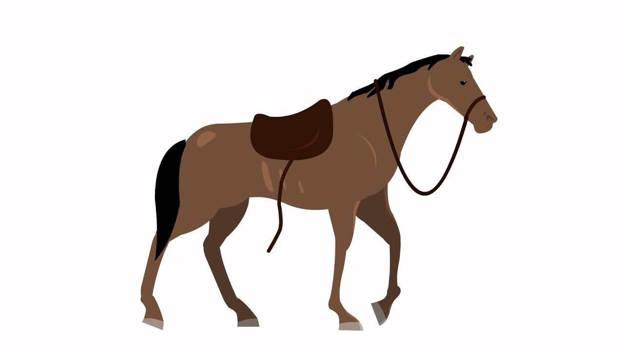 animated horse