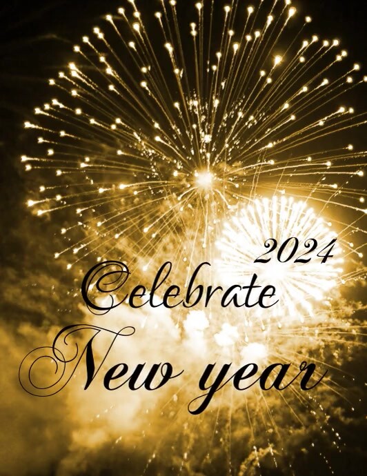 New year animated video 2024