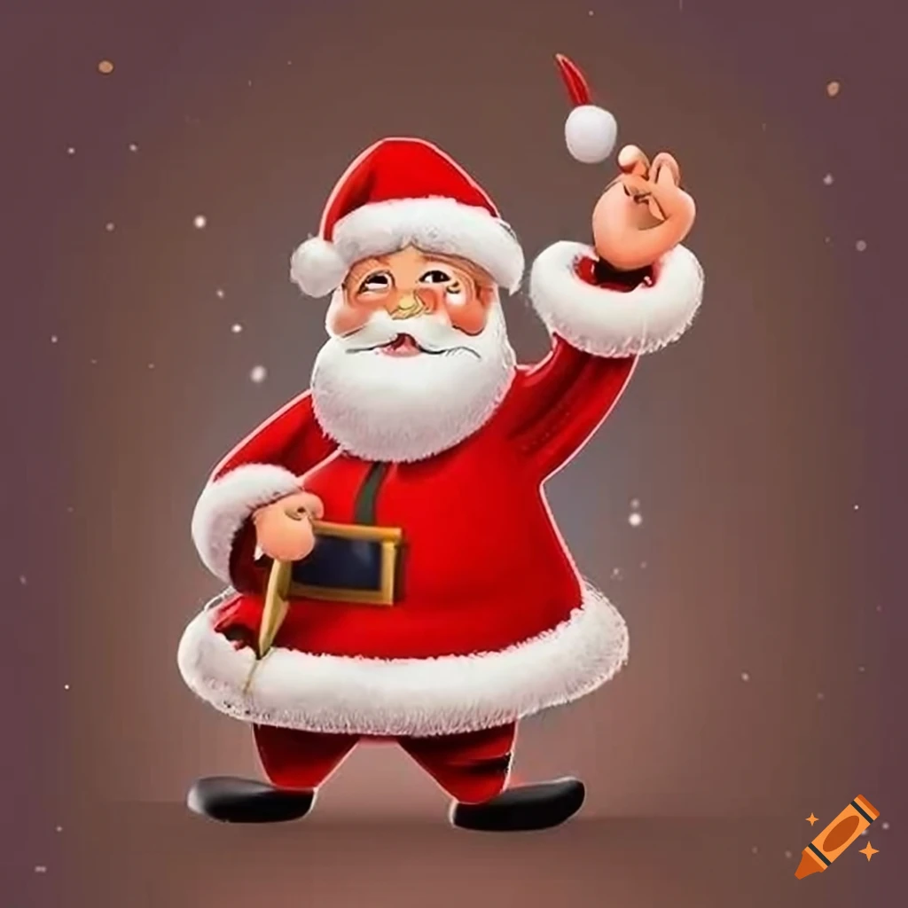 animated santa pictures