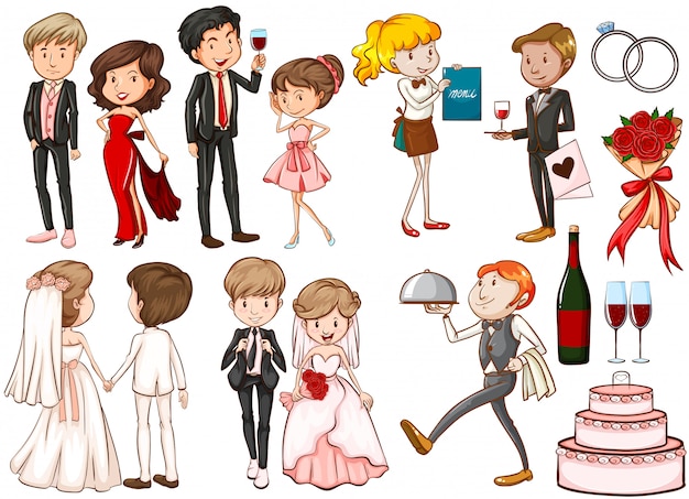 animated wedding clipart